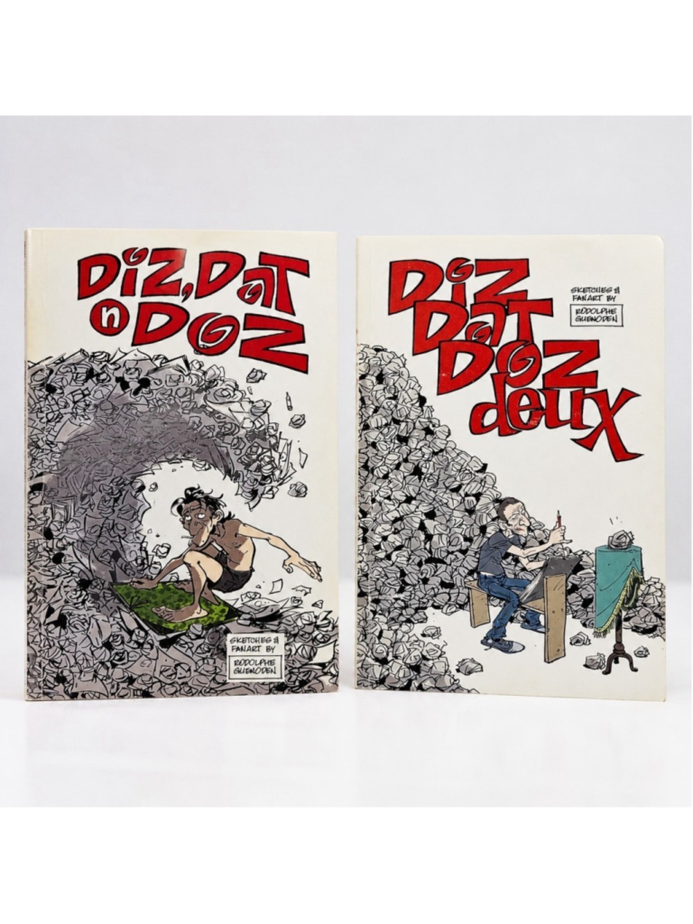 Rodolphe Guenoden Diz Dat n Doz Deux Signed 486/500 Sketch Art Books